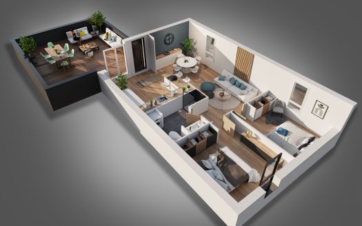 Votre appartement plain pied à Aschbach