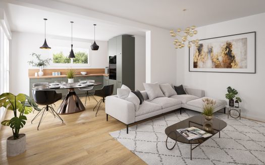 3 pièces Duplex en attique à Wissembourg