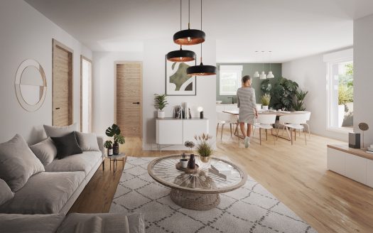 Votre 3 pièces Duplex en dernier étage à Wissembourg