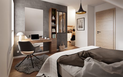 3 pièces Duplex en dernier étage à Soultz-sous-forêts